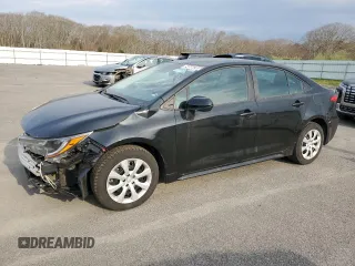 2021 Toyota Corolla LE with VIN 5YFEPMAE2MP220786, listed as a Copart auction lot 54666265 with 48,317 mi miles and Clean Title. Bid and sale history available at carsss.com. Image 1.