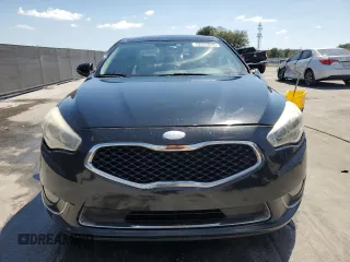 2014 Kia Cadenza Limited with VIN KNALN4D74E5129671, listed as a Copart auction lot 52555945 with 201,705 mi miles and Salvage Title. Bid and sale history available at carsss.com. Image 5.