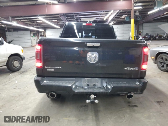 2020 Ram 1500 Limited with VIN 1C6SRFHT4LN388901, listed as a Copart auction lot 45410985 with 69,203 mi miles and Salvage Title. Bid and sale history available at carsss.com. Image 6.