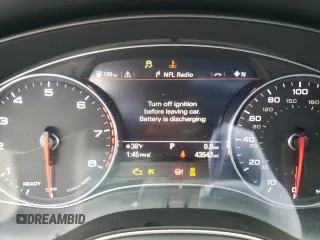 2018 Audi A6 with VIN WAUH3AFC3JN002666, listed as a Copart auction lot 72143102 with 43,542 mi miles and . Bid and sale history available at DreamBid. Image 9.