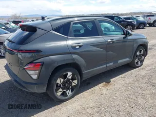 2025 Hyundai Kona SEL with VIN KM8HB3AB7SU205790, listed as a IAAI auction lot 41942642 with 10,684 mi miles. Bid and sale history available at carsss.com. Image 4.