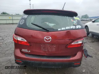 2012 Mazda 5 Touring with VIN JM1CW2CL1C0139300, listed as a Copart auction lot 59616525 with Not provided miles and Salvage title. Bid and sale history available at DreamBid. Image 6.