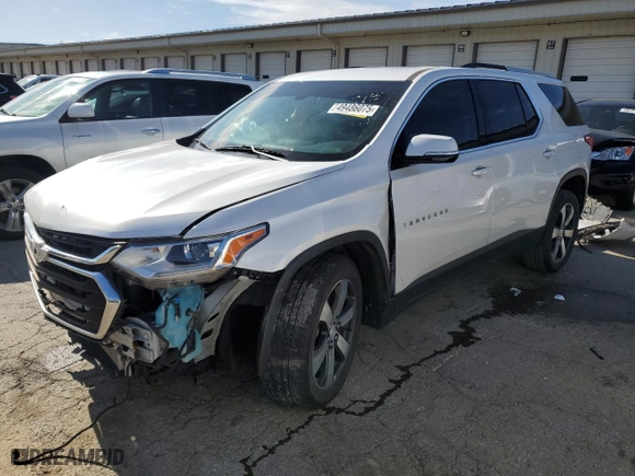 2018 Chevrolet Traverse LT Leather with VIN 1GNERHKW1JJ127435, listed as a Copart auction lot 49486075 with 95,714 mi miles and Salvage Title. Bid and sale history available at carsss.com. Image 1.