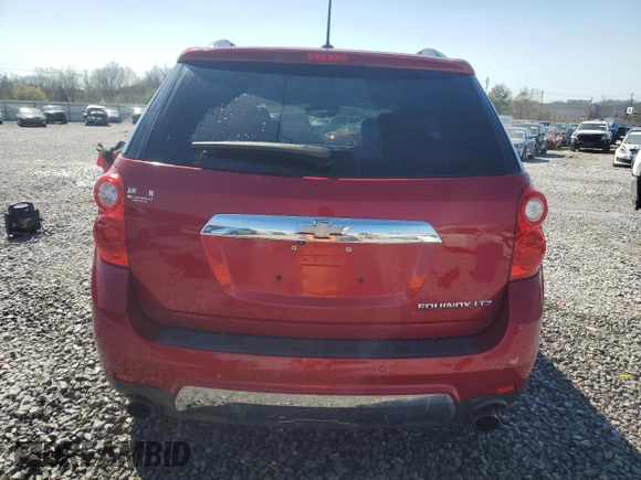 2015 Chevrolet Equinox LTZ with VIN 2GNFLDE35F6389379, listed as a Copart auction lot 48462335 with 94,120 mi miles and Salvage Title. Bid and sale history available at carsss.com. Image 6.