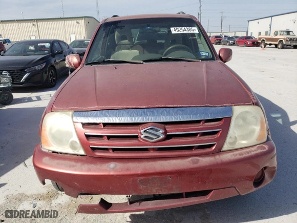 2005 Suzuki XL-7 LX with VIN JS3TX92V154101099, listed as a Copart auction lot 49254385 with 210,475 mi miles and Clean Title. Bid and sale history available at carsss.com. Image 5.