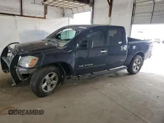 2006 Nissan Titan SE z VIN 1N6BA07B36N535295, wystawiony jako Copart lot #54955095 z przebiegiem Nie podano mil oraz Szkoda całkowita • Salvage title. Historia ofert i sprzedaży dostępna na DreamBid. Obrazek 1.