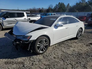 2019 Audi A6 Premium with VIN WAUK2AF23KN076140, listed as a Copart auction lot 47162625 with 42,048 mi miles and Salvage Title. Bid and sale history available at carsss.com. Image 1.