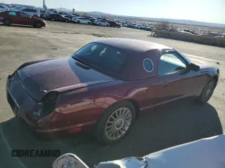 2004 Ford Thunderbird Deluxe with VIN 1FAHP60A54Y102174, listed as a Copart auction lot 47408125 with 16,517 mi miles and Salvage Title. Bid and sale history available at carsss.com. Image 3.