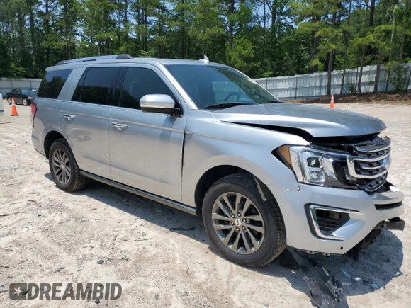 2020 Ford Expedition Limited with VIN 1FMJU1KT7LEA40133, listed as a Copart auction lot 59004115 with 107,093 mi miles and Salvage title. Bid and sale history available at DreamBid. Image 4.