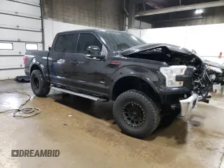 2015 Ford F-150 XLT with VIN 1FTEW1EG7FKF07605, listed as a Copart auction lot 51085545 with 223,341 mi miles and Salvage Title. Bid and sale history available at carsss.com. Image 4.