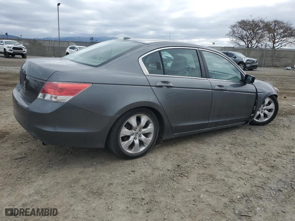 2009 Honda Accord Sdn EX-L with VIN 1HGCP26849A123455, listed as a Copart auction lot 50768085 with 124,497 mi miles and Salvage Title. Bid and sale history available at carsss.com. Image 3.