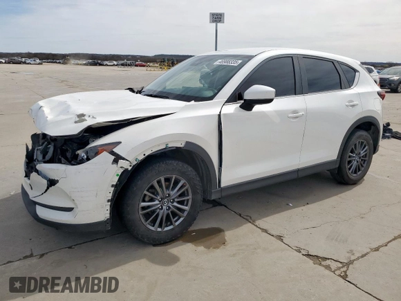 2019 Mazda CX-5 Sport with VIN JM3KFBBMXK0688621, listed as a Copart auction lot 46988335 with 88,031 mi miles and Clean Title. Bid and sale history available at DreamBid. Image 1.