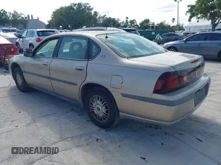 2002 Chevrolet Impala z VIN 2G1WF55K929224966, wystawiony jako IAAI lot #41989267 z przebiegiem 121 010 mil mil oraz . Historia ofert i sprzedaży dostępna na DreamBid. Obrazek 3.