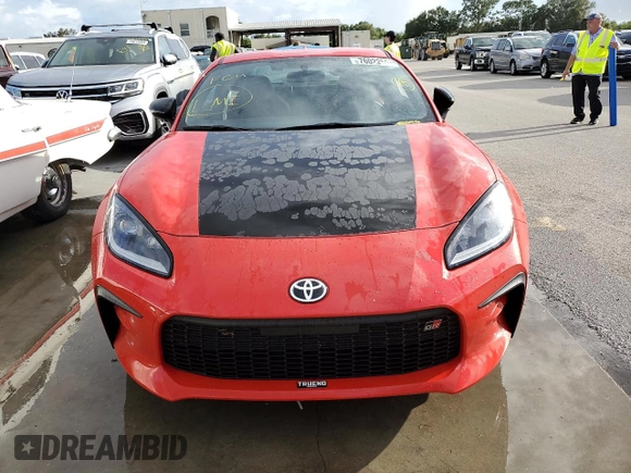 2024 Toyota 86 TRUENO Edition with VIN JF1ZNBM16R8750627, listed as a Copart auction lot 76022594 with Not Provided miles and Salvage Title. Bid and sale history available at carsss.com. Image 5.