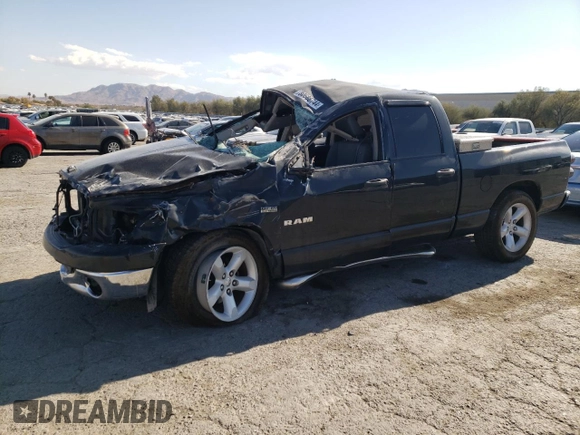 2008 Dodge Ram 1500 SLT with VIN 1D7HA18208J110425, listed as a Copart auction lot 80686744 with 225,619 mi miles and Salvage Title. Bid and sale history available at carsss.com. Image 1.
