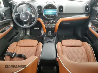 2024 MINI Countryman John Cooper Works with VIN WMZ33BS07R3R75961, listed as a Copart auction lot 76489214 with 13,906 mi miles and Salvage Title. Bid and sale history available at carsss.com. Image 8.