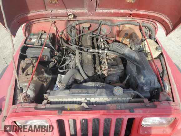 1991 Jeep Wrangler with VIN 2J4FY29S8MJ153958, listed as a Copart auction lot 79230574 with 187,559 mi miles and Clean Title. Bid and sale history available at carsss.com. Image 12.