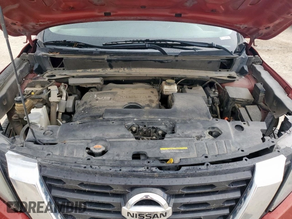 2017 Nissan Pathfinder SV с VIN 5N1DR2MNXHC652719, выставлен на аукционе Copart как лот 63977765 с пробегом 242 162 миль миль и Чистый • Clean title. История ставок и продаж доступна на DreamBid. Изображение 12.