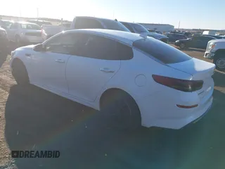2019 Kia Optima LX with VIN 5XXGT4L39KG280991, listed as a IAAI auction lot 41639322 with 107,039 mi miles. Bid and sale history available at carsss.com. Image 3.