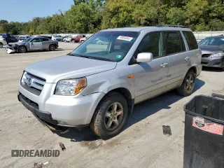2007 Honda Pilot EX-L с VIN 2HKYF18507H540114, выставлен на аукционе Copart как лот 47019335 с пробегом Не указан миль и Списание • Salvage title. История ставок и продаж доступна на DreamBid. Изображение 1.