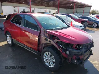 2021 Chevrolet Equinox LT z VIN 2GNAXUEV2M6160753, wystawiony jako IAAI lot #41743551 z przebiegiem 86 269 mil mil oraz . Historia ofert i sprzedaży dostępna na DreamBid. Obrazek 1.