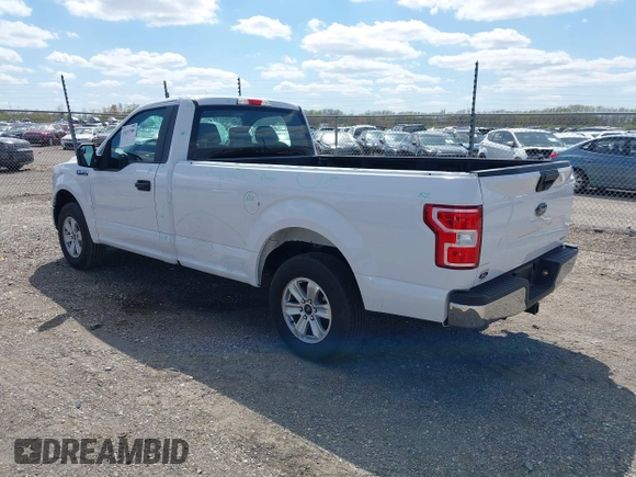 2020 Ford F-150 XL with VIN 1FTMF1CP3LKE03557, listed as a IAAI auction lot 42017506 with 22,442 mi miles and . Bid and sale history available at DreamBid. Image 3.