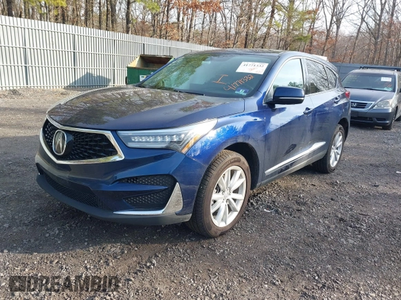2019 Acura RDX with VIN 5J8TC2H30KL033873, listed as a IAAI auction lot 41771332 with 55,372 mi miles. Bid and sale history available at carsss.com. Image 17.