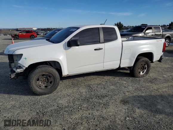 2015 Chevrolet Colorado 4WD WT with VIN 1GCHTAEA0F1186790, listed as a Copart auction lot 87036574 with 150,360 mi miles and Salvage Title. Bid and sale history available at DreamBid. Image 1.