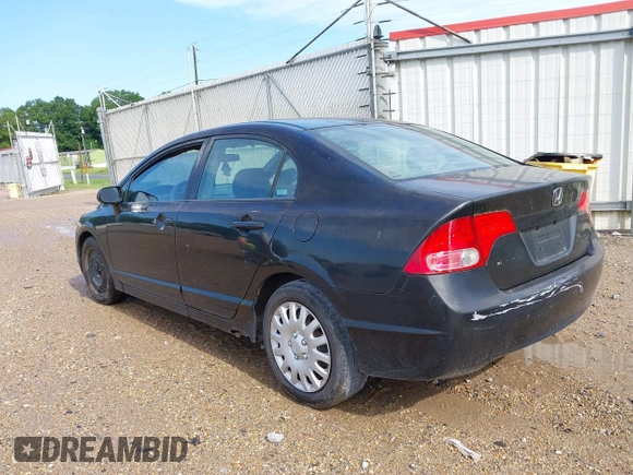 2008 Honda Civic LX with VIN 2HGFA16568H328242, listed as a IAAI auction lot 42161142 with 257,460 mi miles and . Bid and sale history available at DreamBid. Image 3.