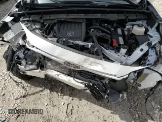 2024 Toyota Highlander LE with VIN 5TDKDRAH6RS534720, listed as a Copart auction lot 59989285 with 12,626 mi miles and Salvage title. Bid and sale history available at DreamBid. Image 11.