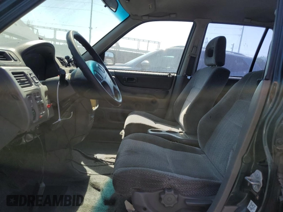 1997 Honda CR-V with VIN JHLRD1858VC057492, listed as a Copart auction lot 59996334 with 209,965 mi miles and Salvage Title. Bid and sale history available at carsss.com. Image 7.