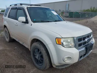 2011 Ford Escape Limited with VIN 1FMCU9EG5BKB48997, listed as a IAAI auction lot 42338094 with 187,521 mi miles and . Bid and sale history available at DreamBid. Image 1.