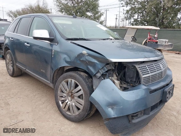 2010 Lincoln MKX with VIN 2LMDJ6JCXABJ06529, listed as a IAAI auction lot 41602304 with 132,392 mi miles. Bid and sale history available at carsss.com. Image 1.