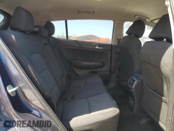 2020 Kia Sportage LX with VIN KNDPM3AC0L7725798, listed as a Copart auction lot 47143165 with 52,190 mi miles and Salvage Title. Bid and sale history available at carsss.com. Image 11.