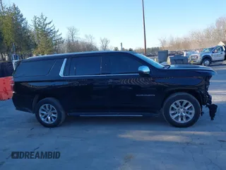 2023 Chevrolet Suburban Premier with VIN 1GNSKFKD3PR263697, listed as a IAAI auction lot 41903910 with 31,574 mi miles and . Bid and sale history available at DreamBid. Image 13.