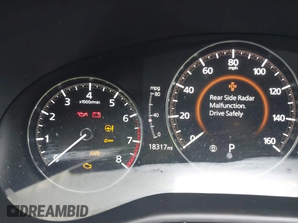 2023 Mazda CX-30 S Carbon Edition with VIN 3MVDMBCMXPM553129, listed as a IAAI auction lot 41864876 with 18,317 mi miles and . Bid and sale history available at DreamBid. Image 16.