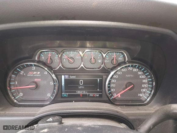 2016 Chevrolet Silverado 1500 LT with VIN 3GCUKREC3GG198548, listed as a IAAI auction lot 41718152 with 189,416 mi miles. Bid and sale history available at carsss.com. Image 7.