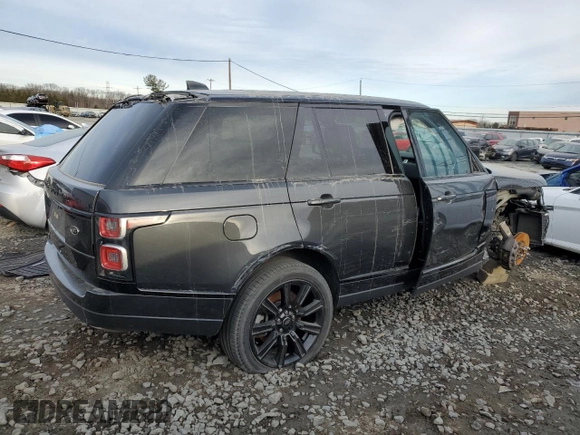 2021 Land Rover Range Rover Westminster z VIN SALGS2RU3MA447943, wystawiony jako Copart lot #87261774 z przebiegiem 42 813 mil mil oraz Szkoda całkowita • Salvage title. Historia ofert i sprzedaży dostępna na DreamBid. Obrazek 3.