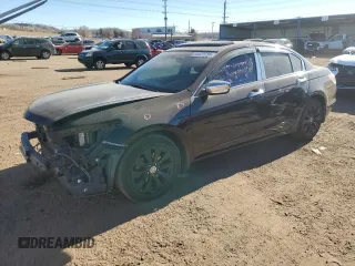 2012 Honda Accord EX with VIN 1HGCP2E79CA028082, listed as a Copart auction lot 84027734 with 211,623 mi miles and Salvage title. Bid and sale history available at DreamBid. Image 1.