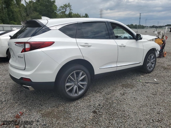 2023 Acura RDX w/Technology Package with VIN 5J8TC1H51PL004739, listed as a Copart auction lot 62751094 with 0 mi miles and Salvage Title. Bid and sale history available at carsss.com. Image 3.