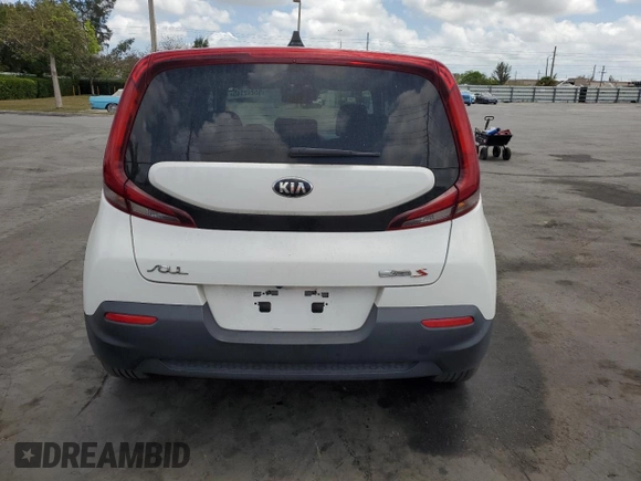 2021 Kia Soul S with VIN KNDJ23AU6M7145722, listed as a Copart auction lot 55242145 with 126,131 mi miles and Clean Title. Bid and sale history available at DreamBid. Image 6.