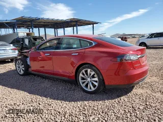 2013 Tesla Model S with VIN 5YJSA1CN8DFP27011, listed as a Copart auction lot 46340435 with Not Provided miles and Salvage Title. Bid and sale history available at DreamBid. Image 2.
