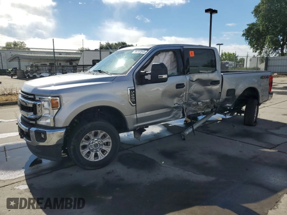 2022 Ford F-250 XL z VIN 1FT7W2B67NEC65762, wystawiony jako Copart lot #56707045 z przebiegiem 17 159 mil mil oraz Szkoda całkowita • Salvage title. Historia ofert i sprzedaży dostępna na DreamBid. Obrazek 1.