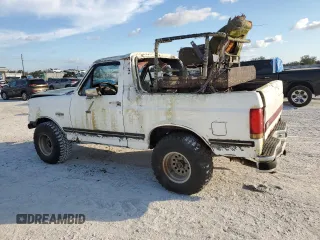 1989 Ford Bronco Custom with VIN 1FMEU15H7KLB31566, listed as a Copart auction lot 43197635 with 0 mi miles and Clean Title. Bid and sale history available at carsss.com. Image 2.
