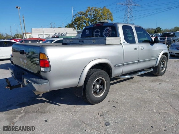 2002 Toyota Tundra SR5 with VIN 5TBRT34172S278633, listed as a IAAI auction lot 41736534 with 159,053 mi miles. Bid and sale history available at carsss.com. Image 4.