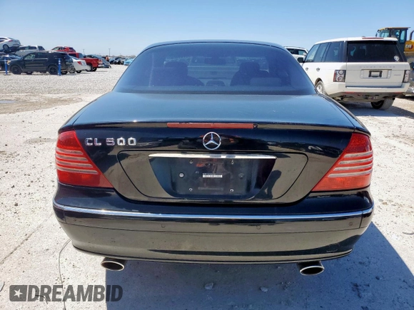 2003 Mercedes-Benz CL 500 z VIN WDBPJ75J73A036545, wystawiony jako Copart lot #57986255 z przebiegiem 151 186 mil mil oraz Czysty tytuł • Clean title. Historia ofert i sprzedaży dostępna na DreamBid. Obrazek 6.