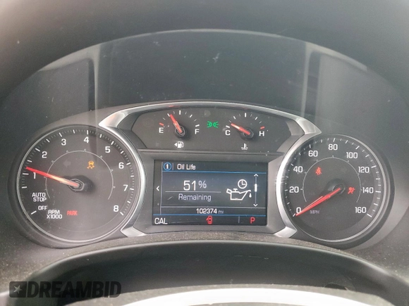 2019 GMC Terrain SLE с VIN 3GKALMEV9KL126200, выставлен на аукционе Copart как лот 57212345 с пробегом 102 374 миль миль и Списание • Salvage title. История ставок и продаж доступна на DreamBid. Изображение 9.