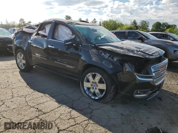 2016 GMC Acadia Denali z VIN 1GKKVTKD2GJ284560, wystawiony jako Copart lot #56291225 z przebiegiem Nie podano mil oraz Szkoda całkowita • Salvage title. Historia ofert i sprzedaży dostępna na DreamBid. Obrazek 4.