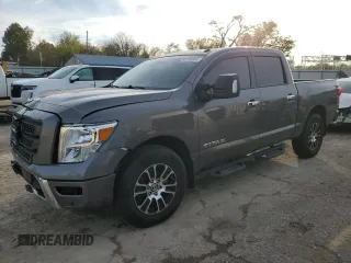2021 Nissan Titan SV z VIN 1N6AA1ED9MN509108, wystawiony jako Copart lot #80253884 z przebiegiem 109 183 mil mil oraz Szkoda całkowita • Salvage title. Historia ofert i sprzedaży dostępna na DreamBid. Obrazek 1.