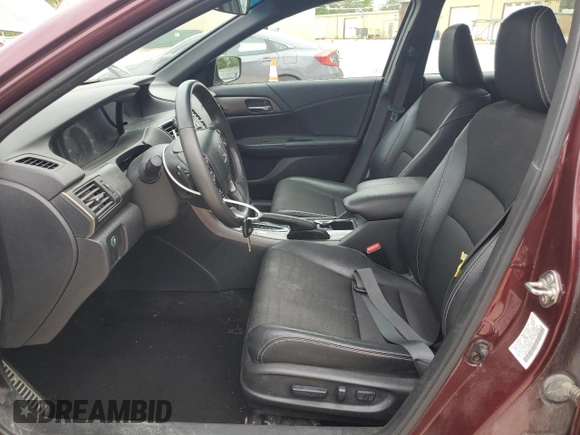 2016 Honda Accord Sport with VIN 1HGCR2F58GA158349, listed as a Copart auction lot 53024935 with 97,982 mi miles and Salvage Title. Bid and sale history available at DreamBid. Image 7.